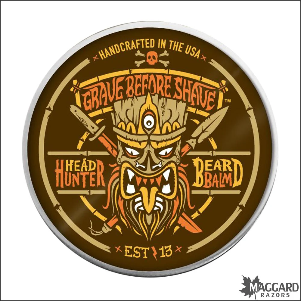 Grave Before Shave Head Hunter Beard Balm, 2oz