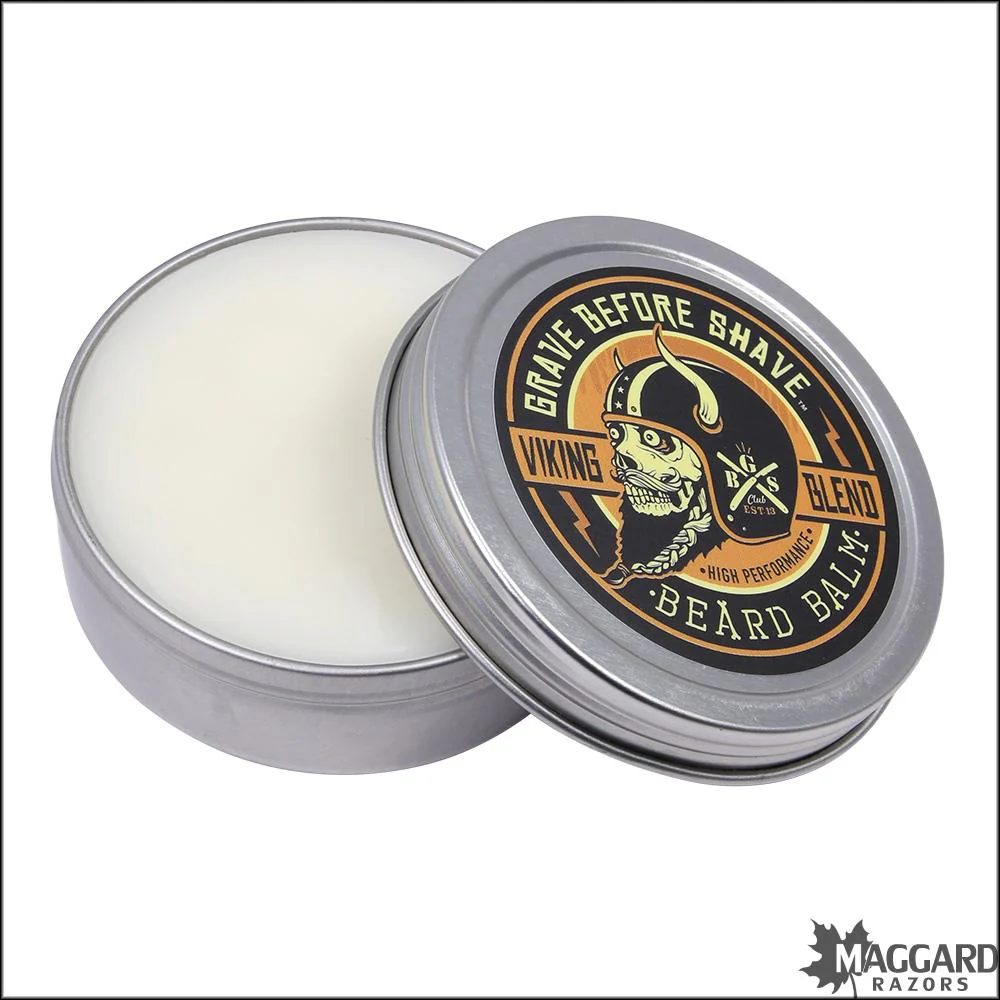 Grave Before Shave Viking Blend Beard Balm, 2oz - Unscented - Image 2