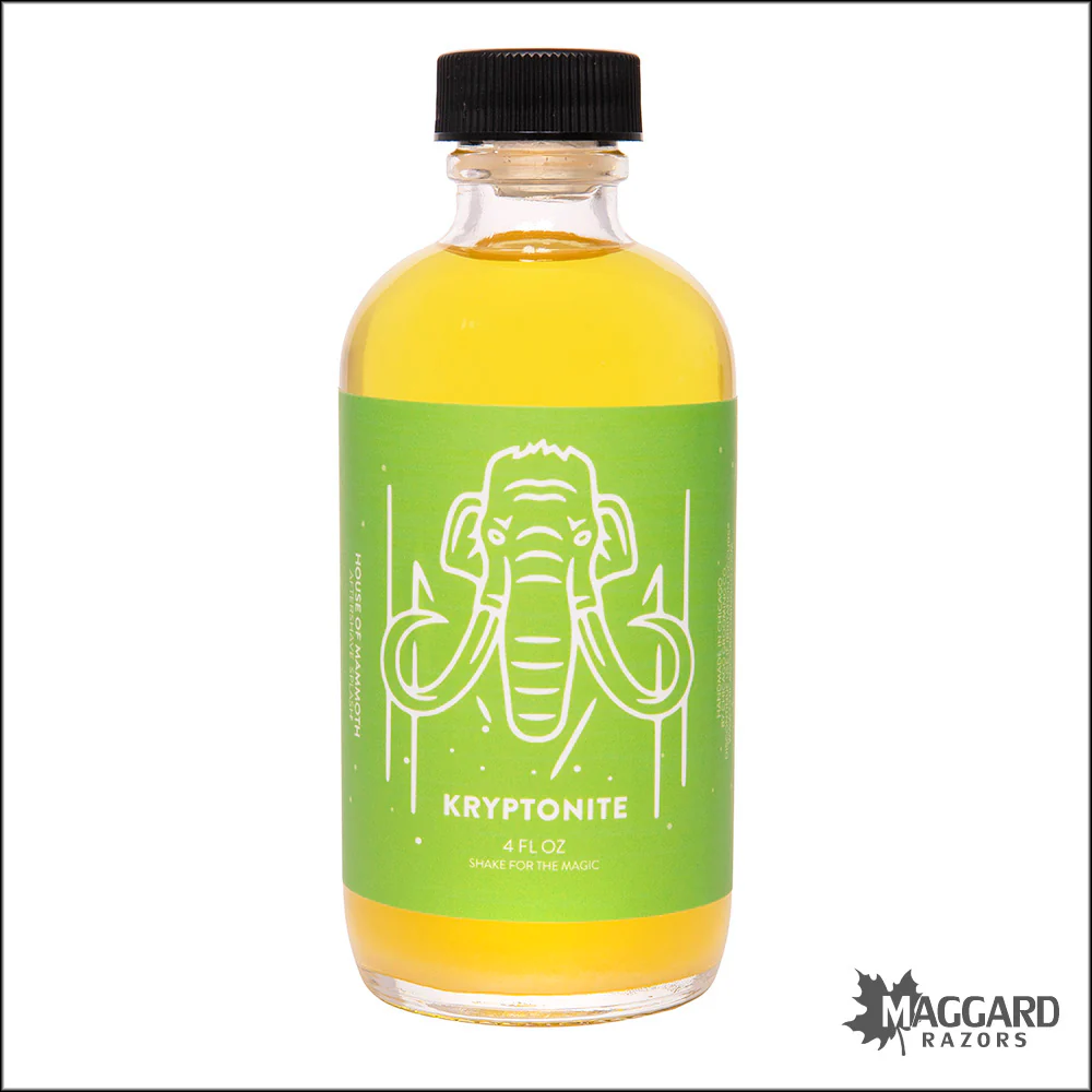 House of Mammoth Kryptonite Artisan Aftershave Splash, 4oz