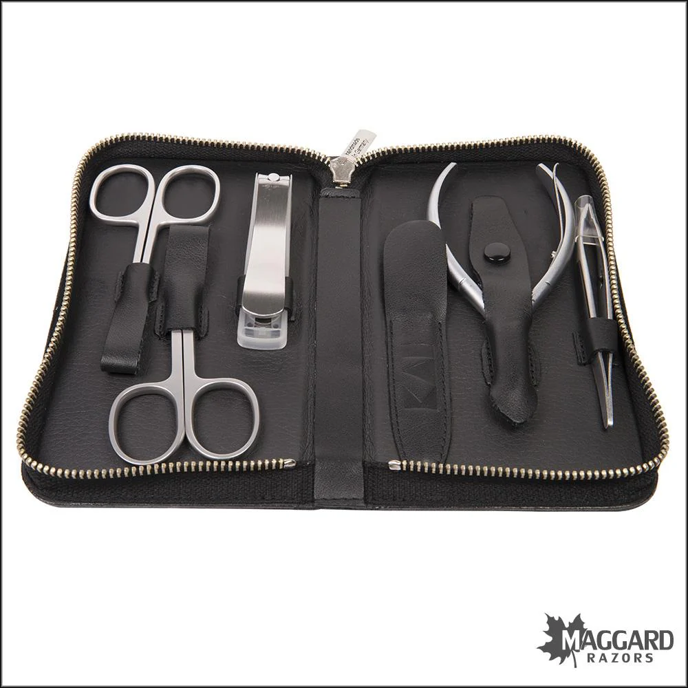 Kai BCI Set 03 Travel Manicure Set with Leather Case - Image 3
