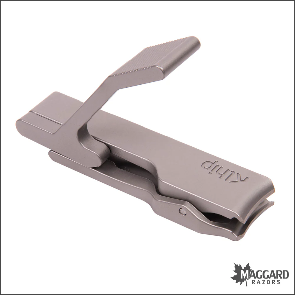 Klhip Ultimate Clipper Stainless Steel Ergonomically Correct Nail Clipper with Handmade Leather Case - Image 4