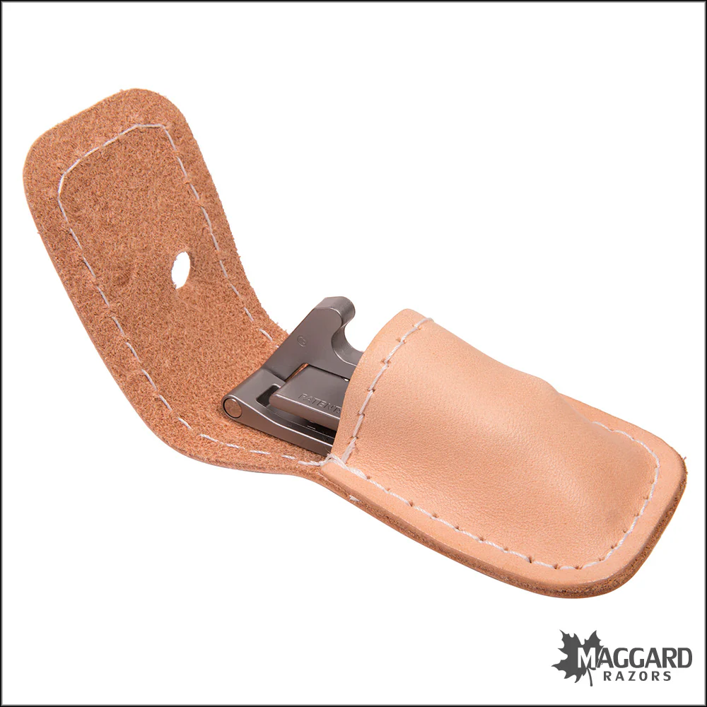 Klhip Ultimate Clipper Stainless Steel Ergonomically Correct Nail Clipper with Handmade Leather Case - Image 5
