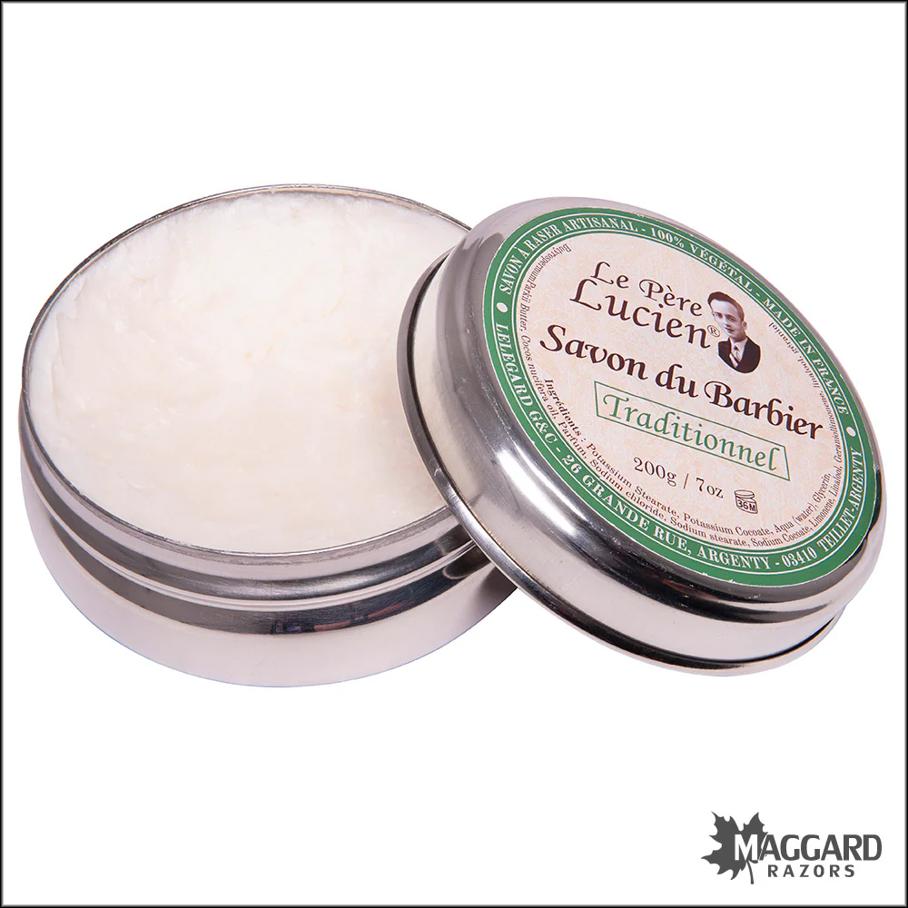 Le Père Lucien Traditional Scent Shaving Soap, 200g - Image 2