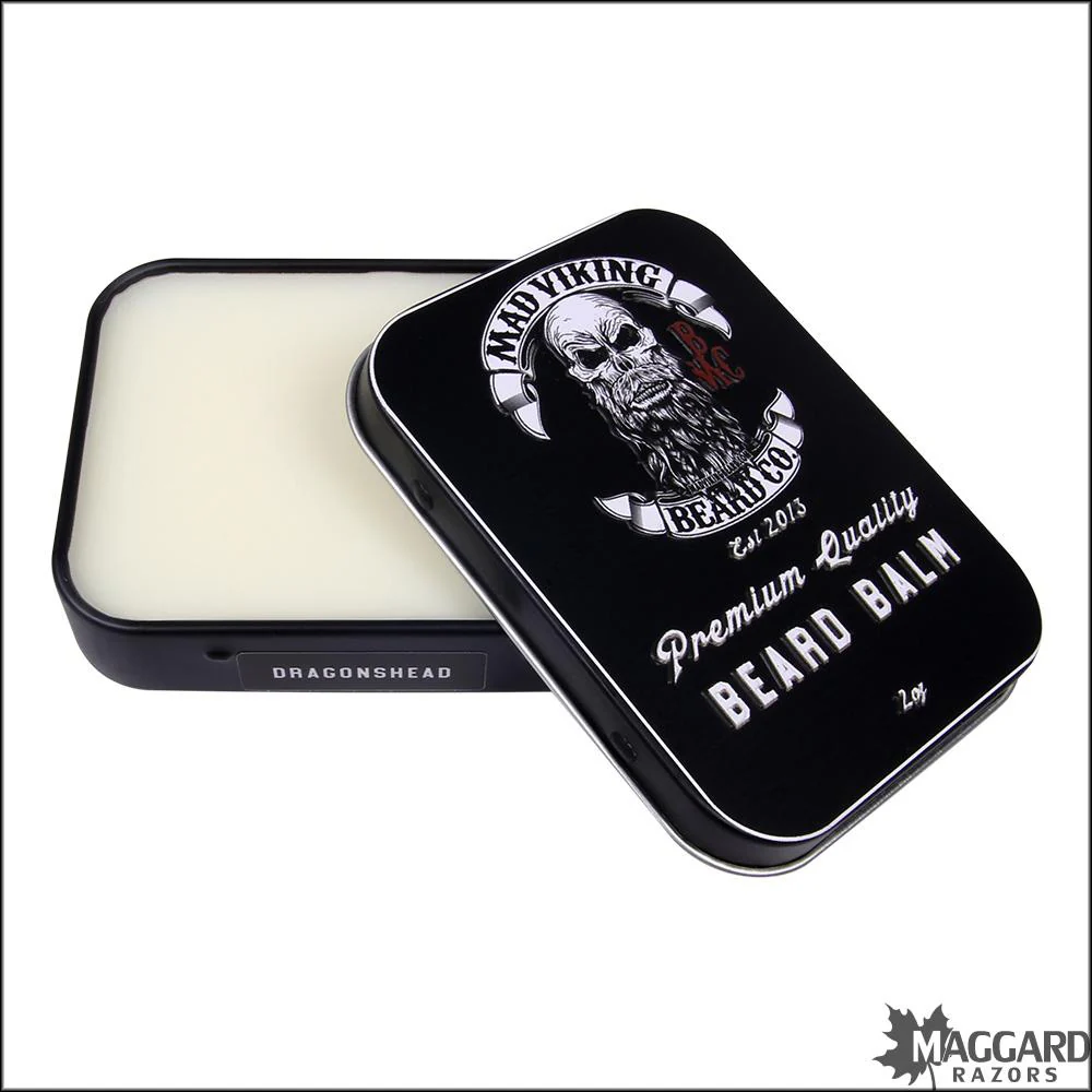 Mad Viking Beard Co. Dragonshead Beard Balm, 2oz