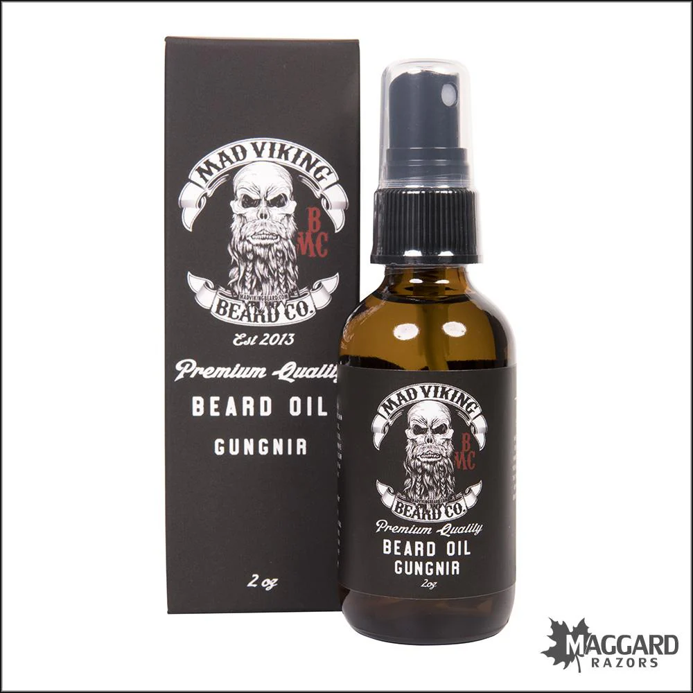 Mad Viking Beard Co. Güngnir Artisan Beard Oil, 2oz