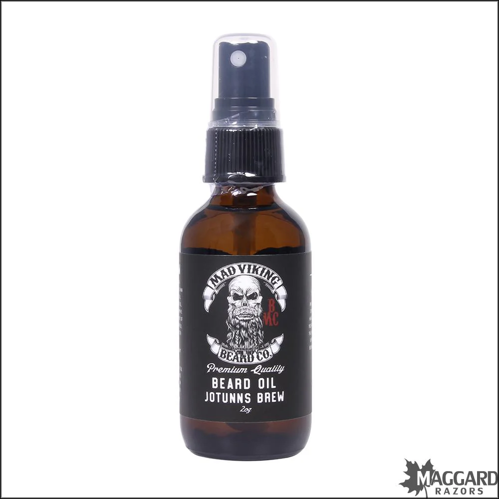 Mad Viking Beard Co. Jötunn’s Brew Artisan Beard Oil, 2oz - Image 2