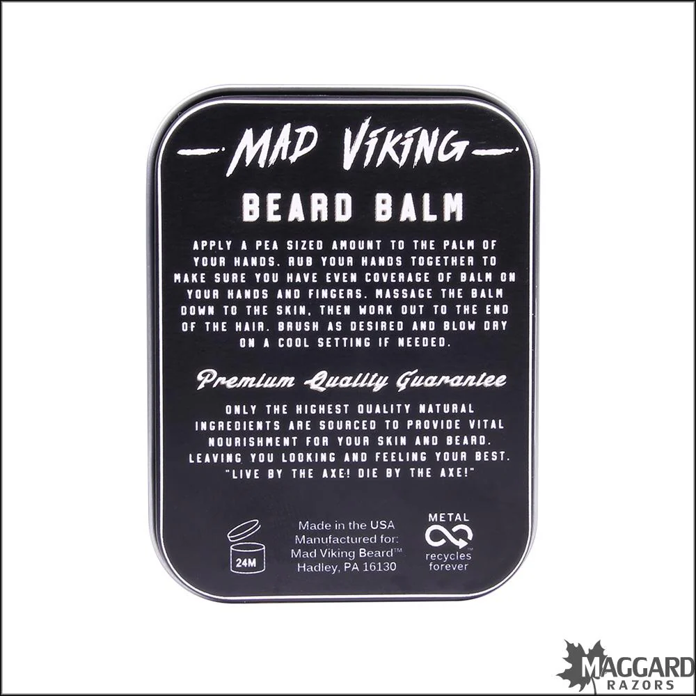 Mad Viking Beard Co. Jötunn’s Brew Beard Balm, 2oz - Image 2