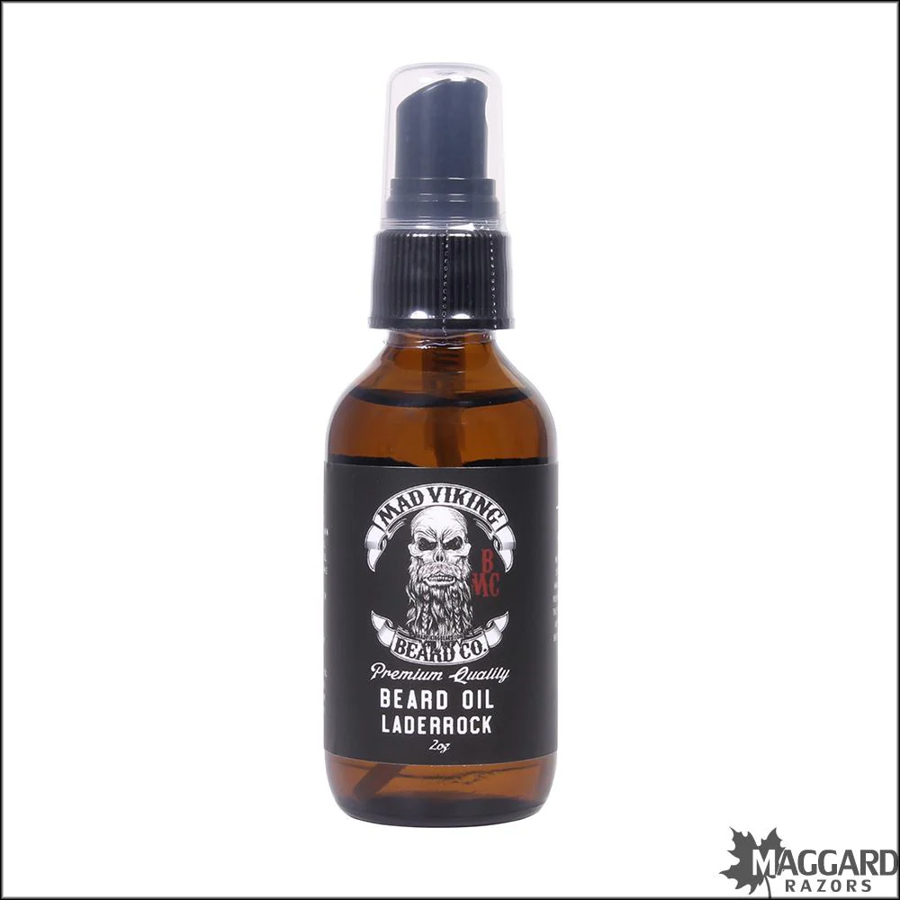 Mad Viking Beard Co. Laderrock Artisan Beard Oil, 2oz - Image 2
