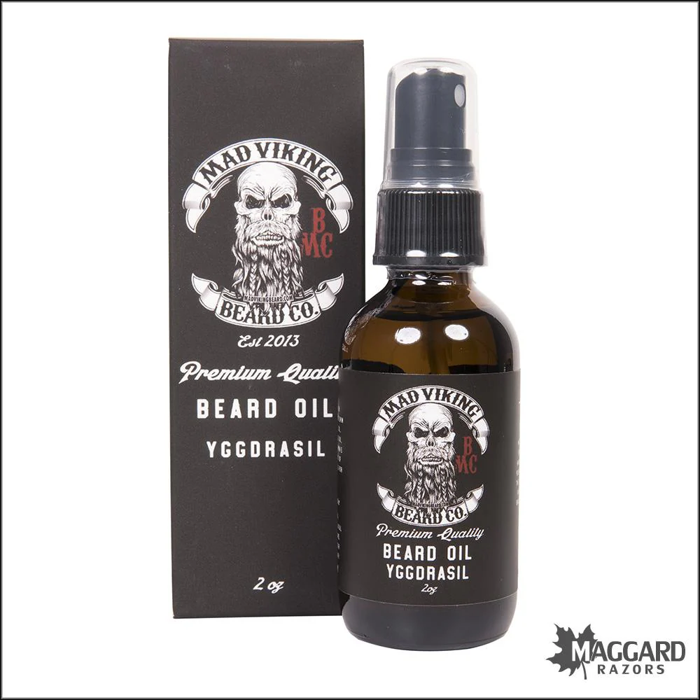 Mad Viking Beard Co. Yggdrasil Artisan Beard Oil, 2oz