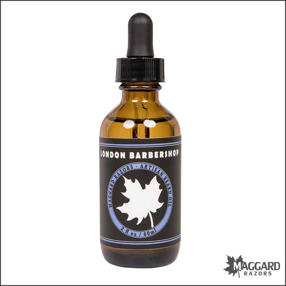 Maggard Razors London Barbershop Artisan Beard Oil, 2oz