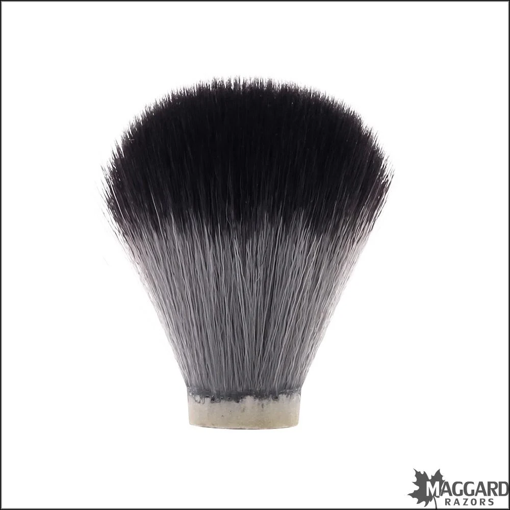 Maggard Razors Shaving Brush Knot 20mm Timberwolf Grey Synthetic