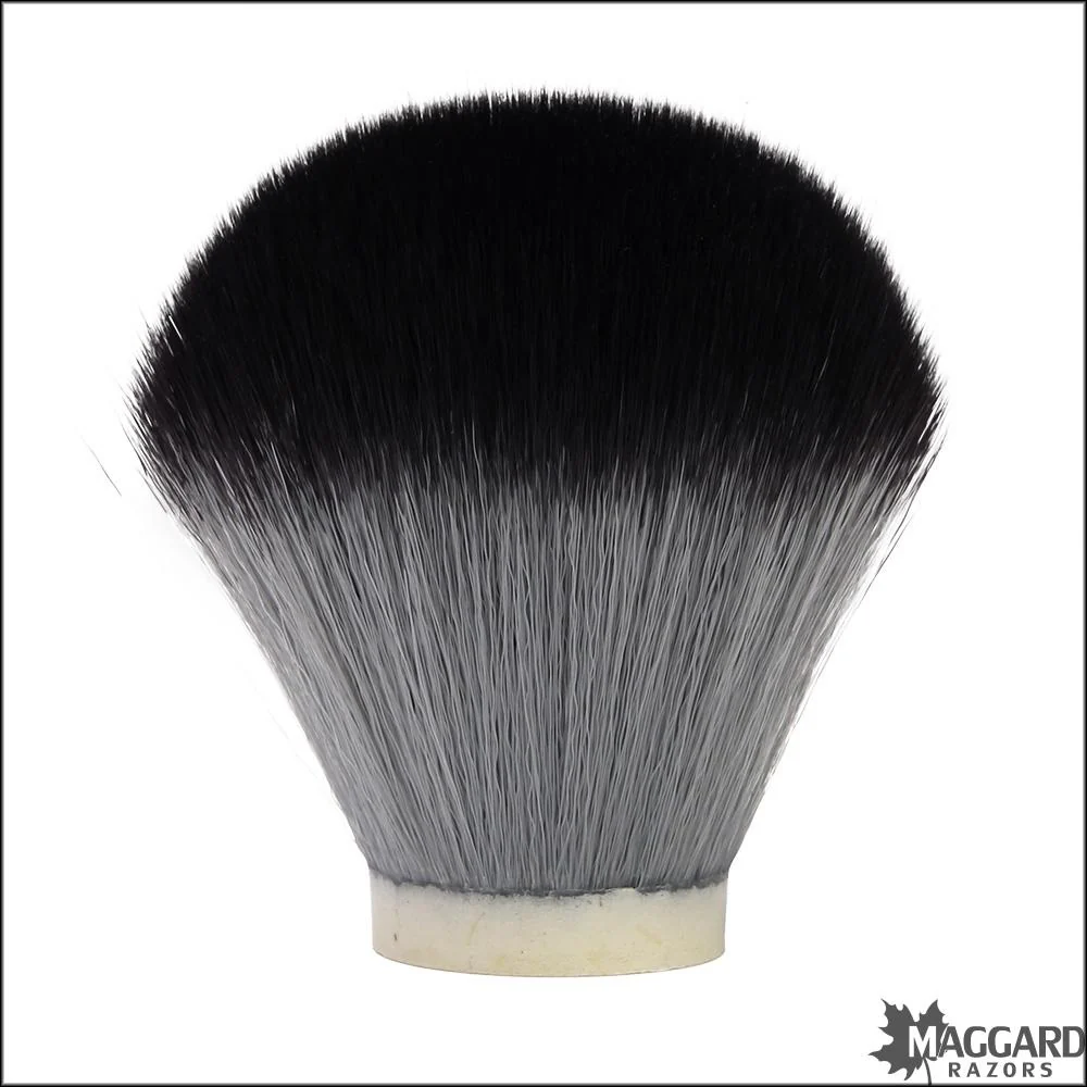 Maggard Razors Shaving Brush Knot 30mm Timberwolf Grey Synthetic
