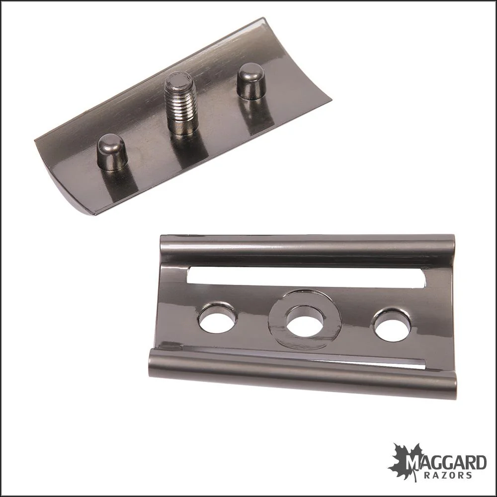 Maggard Razors Slant Safety Razor Head, Gray - Image 2