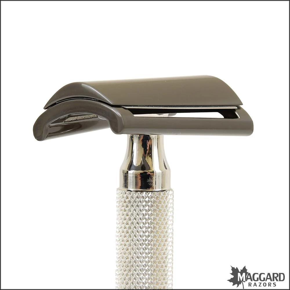 Maggard Razors Slant Safety Razor Head, Gray - Image 4
