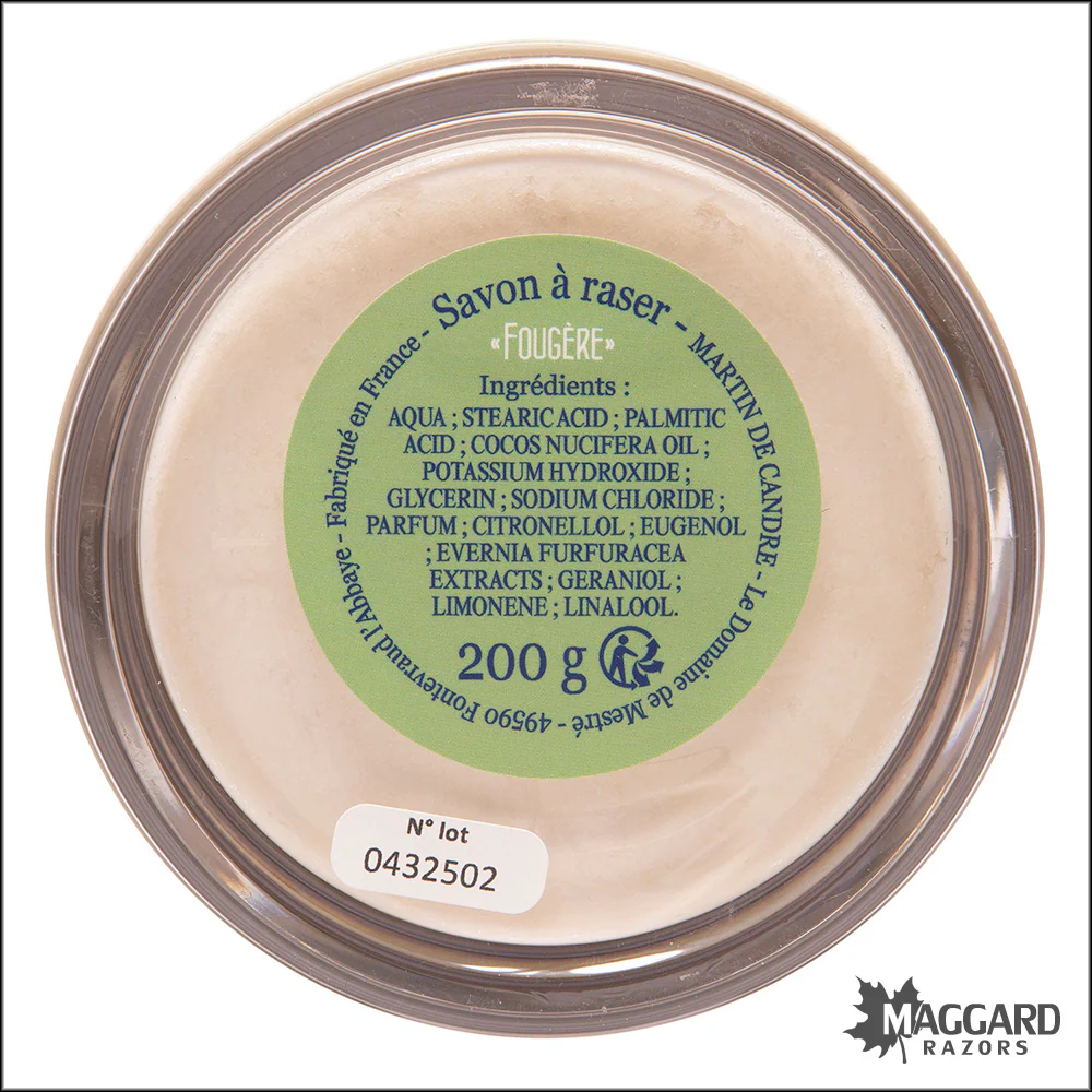 Martin De Candre Fougère Artisan Shaving Soap, 200g - Image 4
