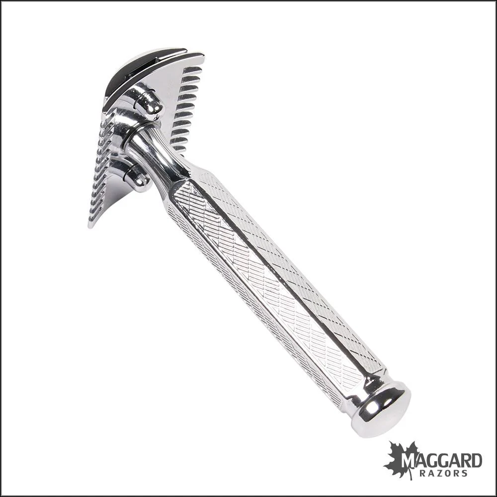Merkur 41C 1904 Classic Chrome Open Comb DE Safety Razor - Image 3