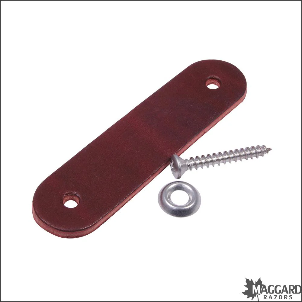 Mountain Mike Leather Strop Hanger System Handmade in USA - Select Color - Image 3