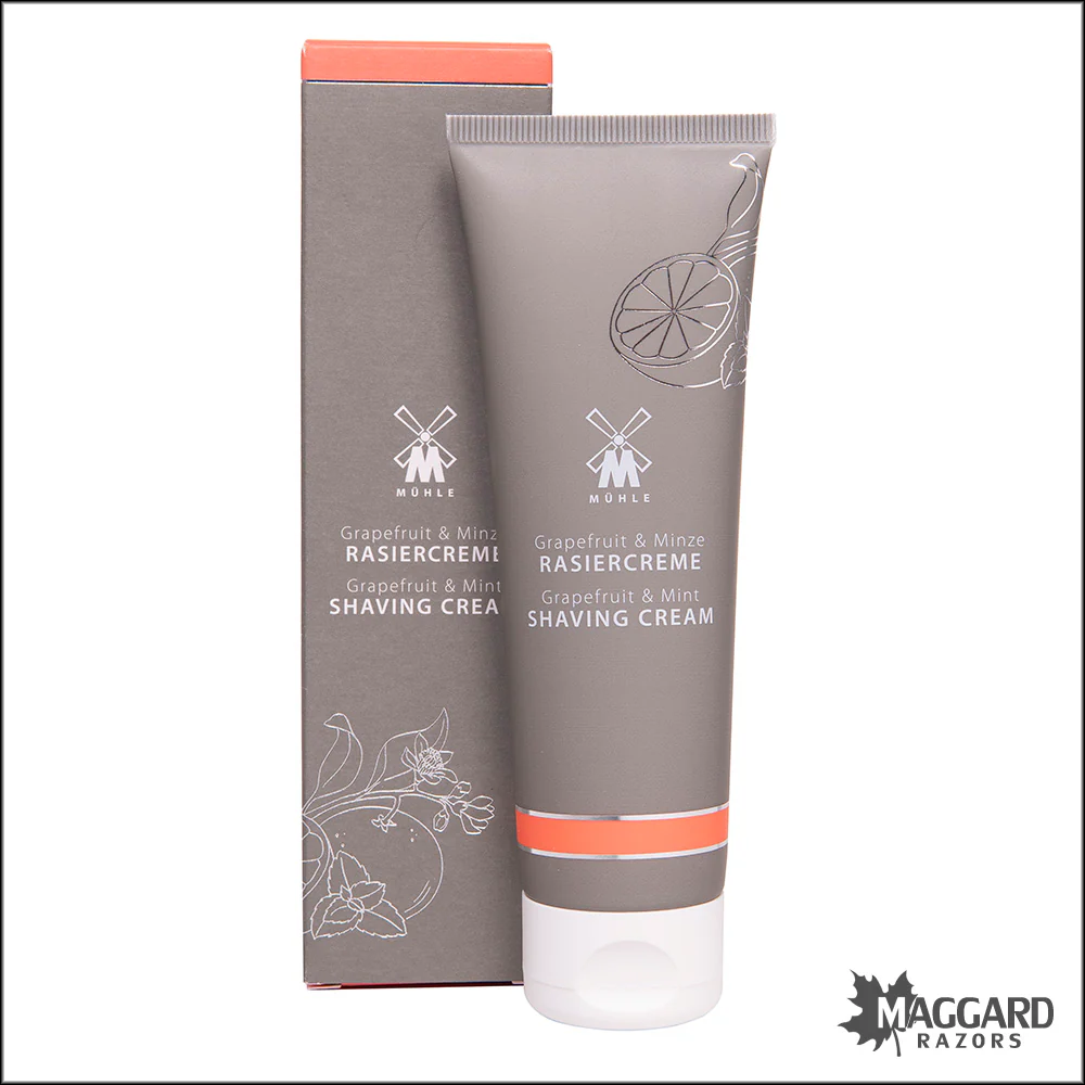 Muhle Grapefruit and Mint Shaving Cream, 2.5oz