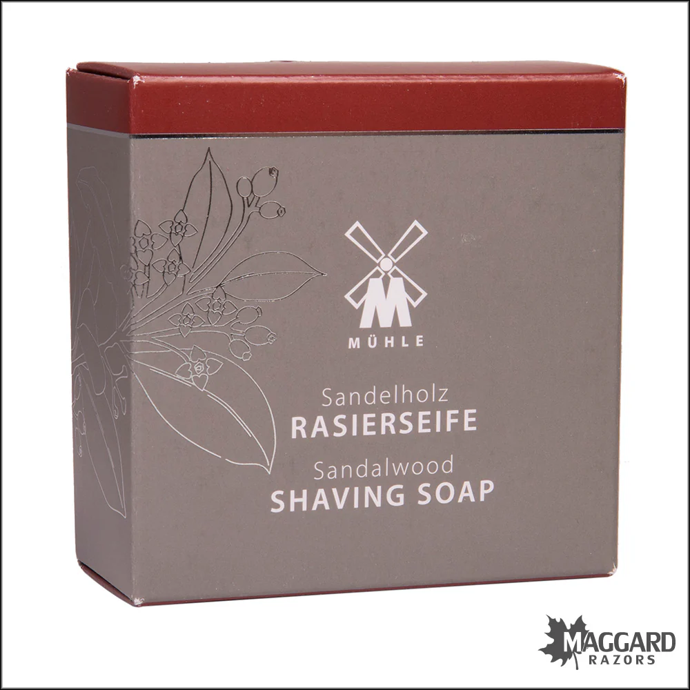 Muhle Sandalwood Shaving Soap Puck Refill, 2.3oz