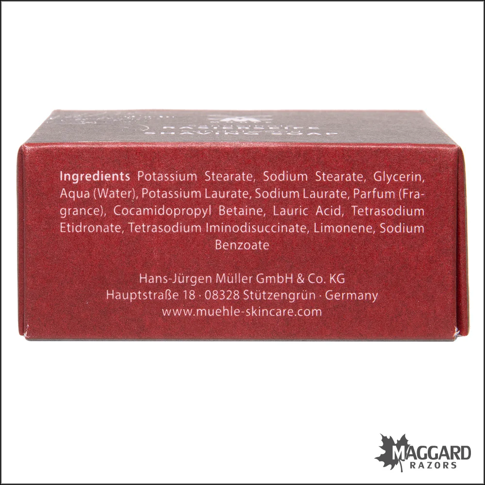 Muhle Sandalwood Shaving Soap Puck Refill, 2.3oz - Image 3