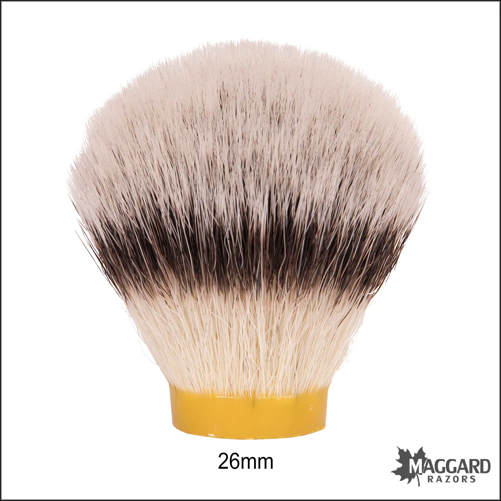 NEW! Maggard Razors G5 Synthetic Shaving Brush Knot, 26mm