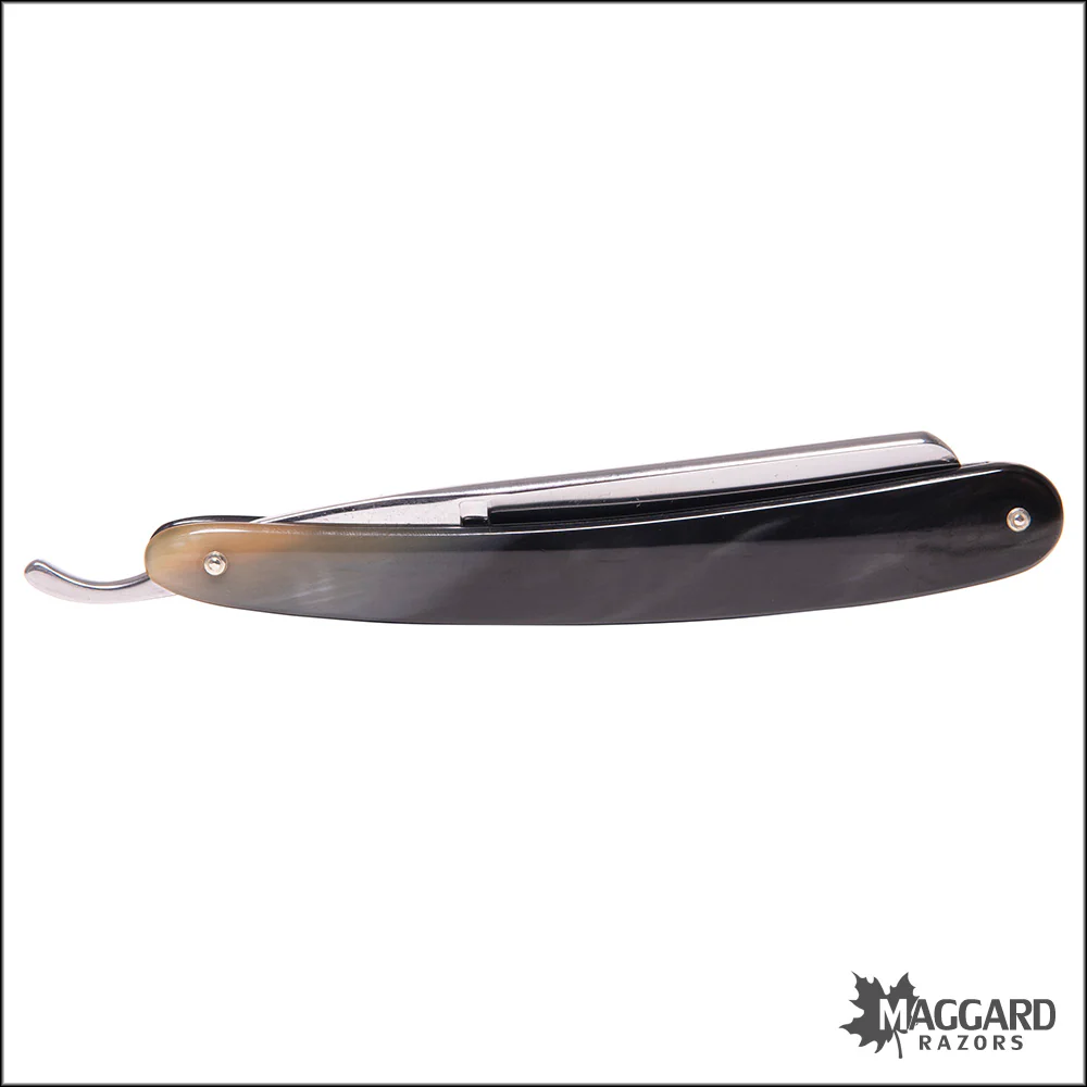 NEW Ralf Aust 102NPHH-R-E - 5/8" Round Point, Horn Scales, Professionally Honed - Image 4