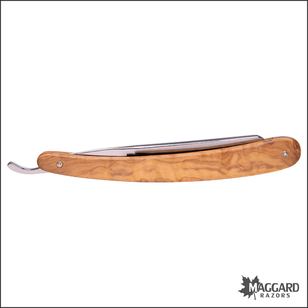 NEW Ralf Aust 102NPO-R-E - 5/8" Round Point, Olivewood Handle, Professionally Honed - Image 5