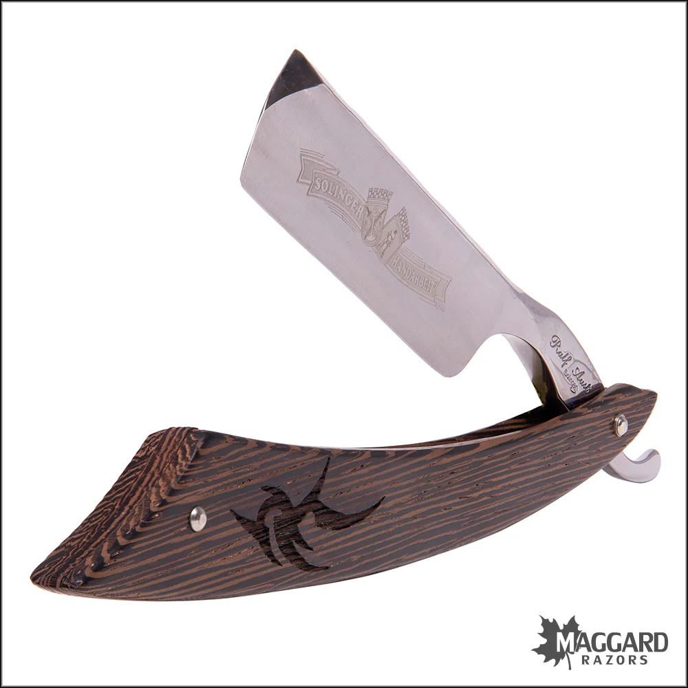 NEW Ralf Aust 123NPW-A-K-E - 6/8" American Point, Wenge Handle, Professionally Honed Straight Razor - Image 3