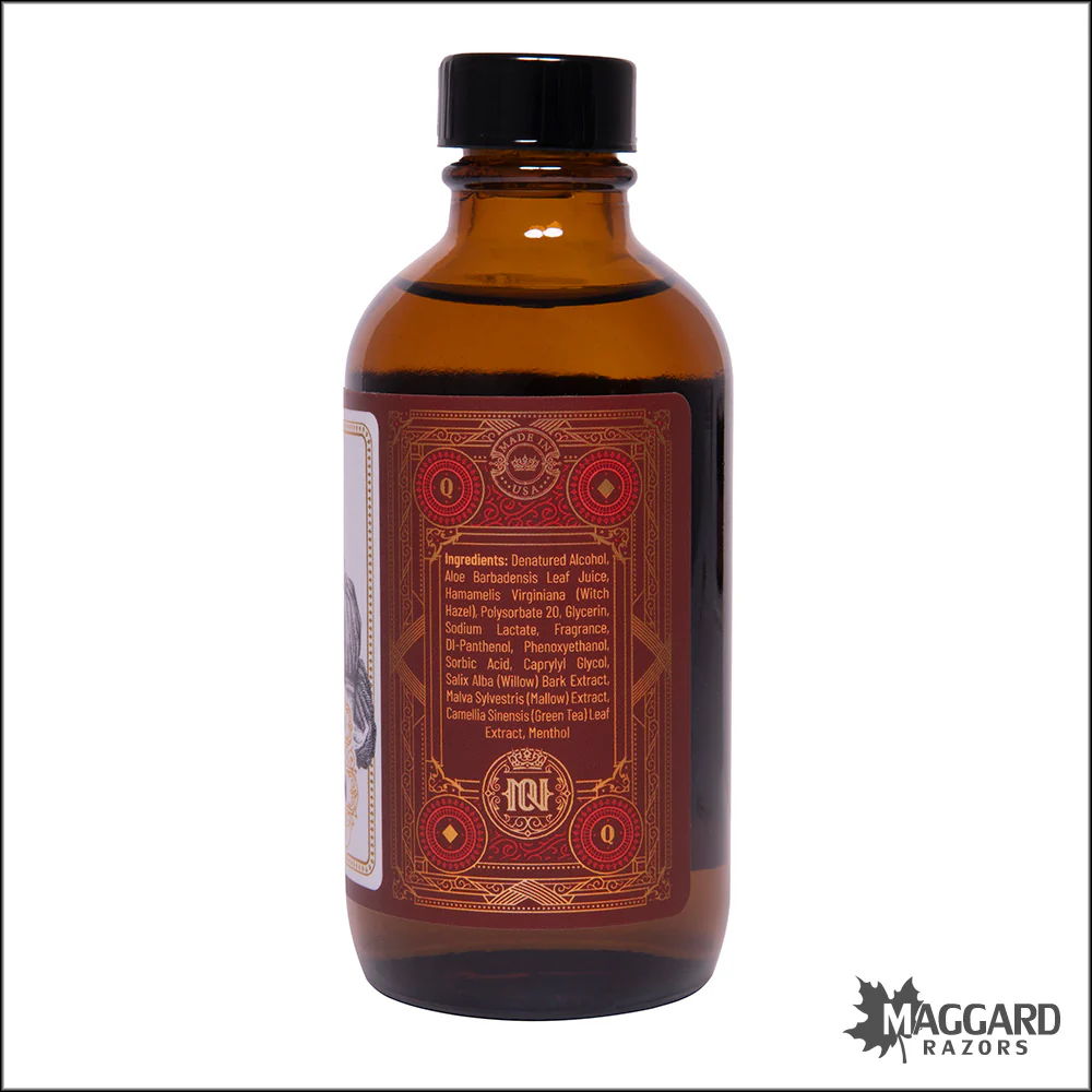 Noble Otter Soap Co. Queen Aftershave Splash, 4oz - Seasonal Release - Image 2