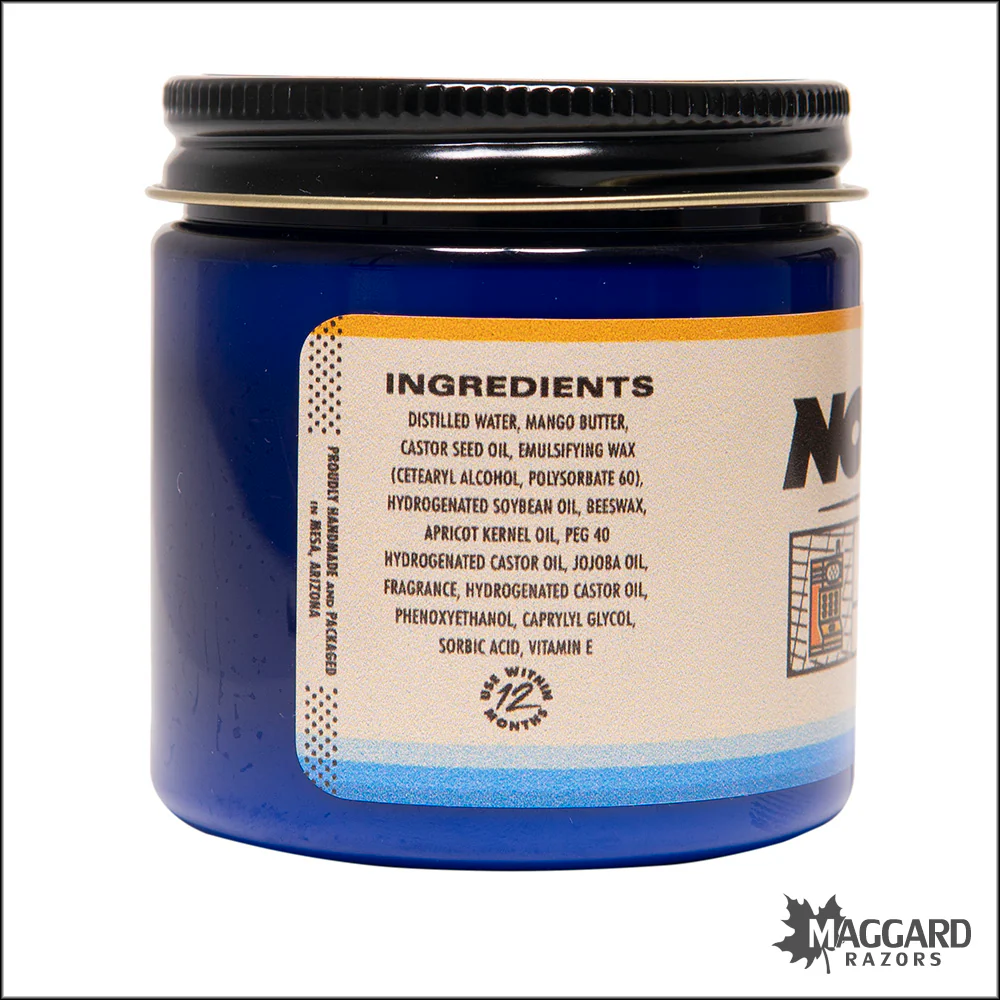 Nostalgic Grooming Lime Coconut Water Based Light Hold Cream Pomade, 4oz - Image 3