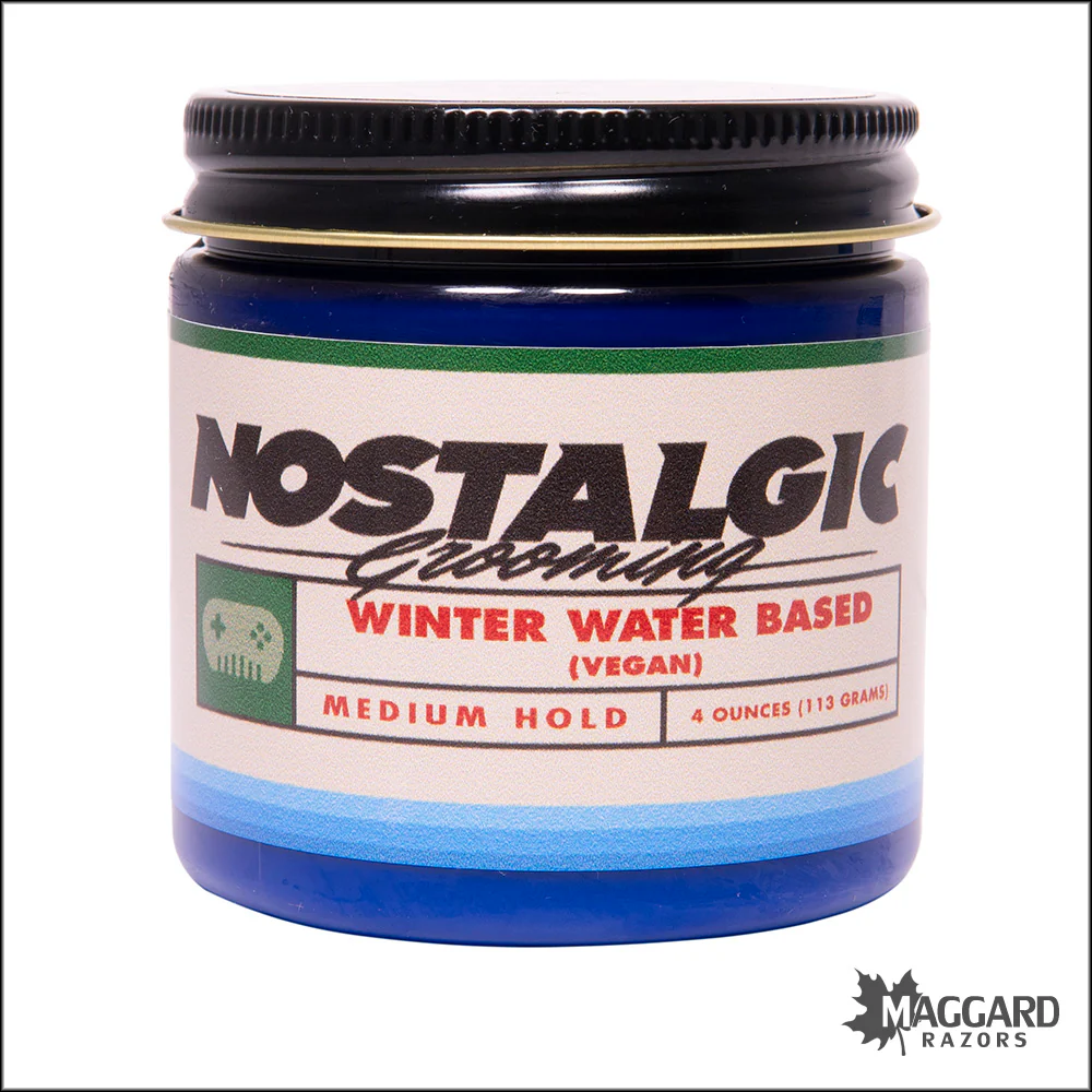 Nostalgic Grooming Orange Soda Winter Water Based Vegan Pomade, 4oz - Image 4