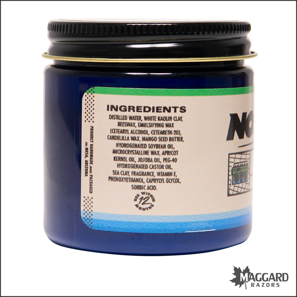 Nostalgic Grooming Pineapple Cilantro Firm Hold Clay Water Based Pomade, 4oz - Image 3