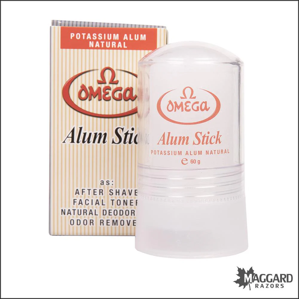 Omega Potassium Alum Stick, 60g