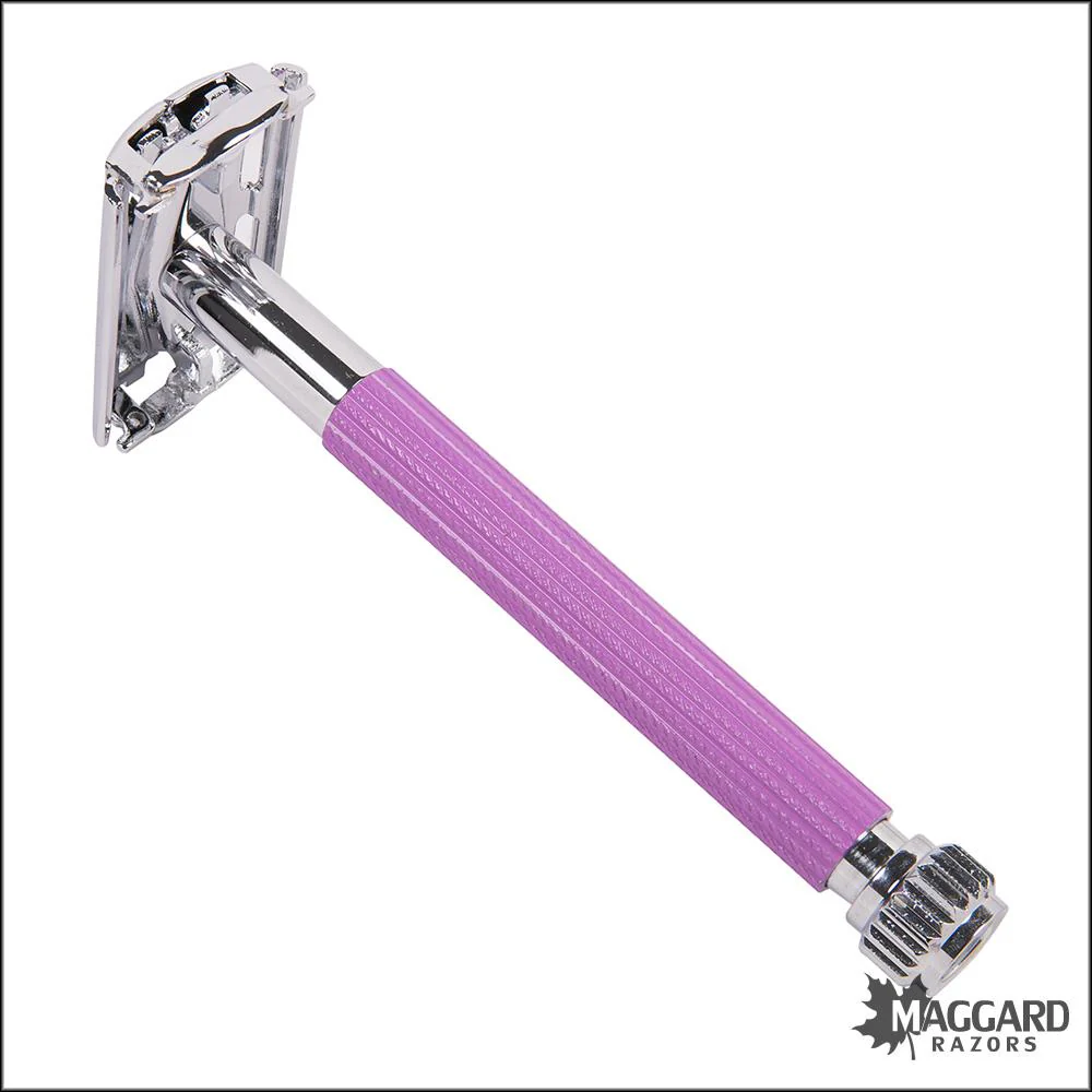 Parker 29L Lavender Handle TTO Long Handled DE Safety Razor - Image 2