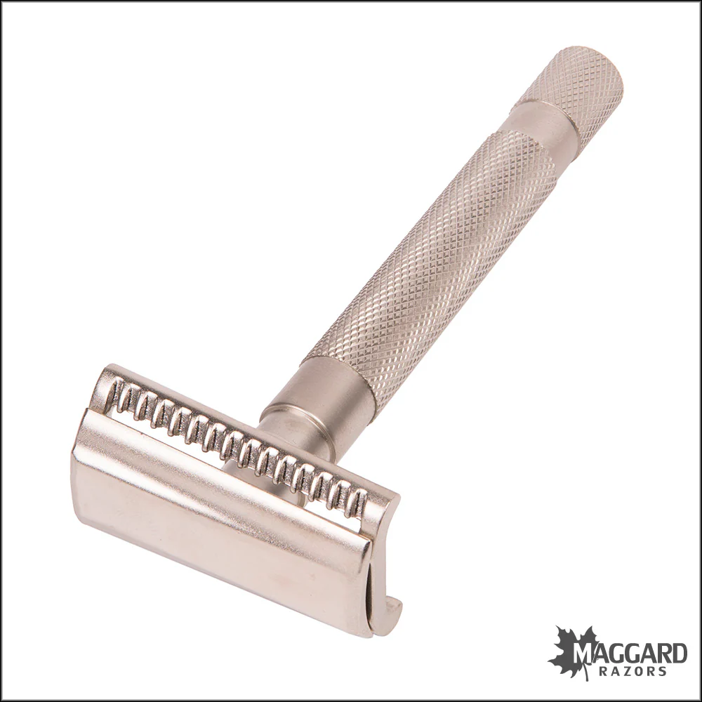Parker 55SL-SC Satin Chrome Semi Slant DE Safety Razor