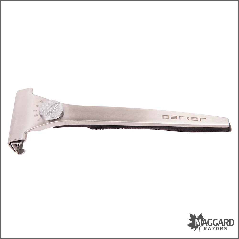 Parker Adjustable Single Edge Injector Razor, Stainless Steel - Version 3 - Image 2