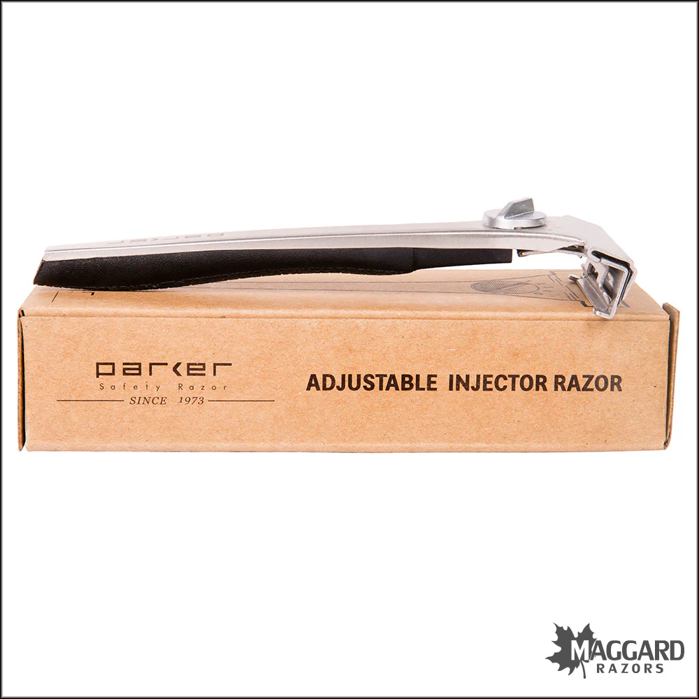 Parker Adjustable Single Edge Injector Razor, Stainless Steel - Version 3 - Image 4