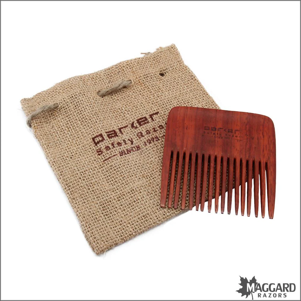 Parker Rosewood Wide Beard Comb - Image 2