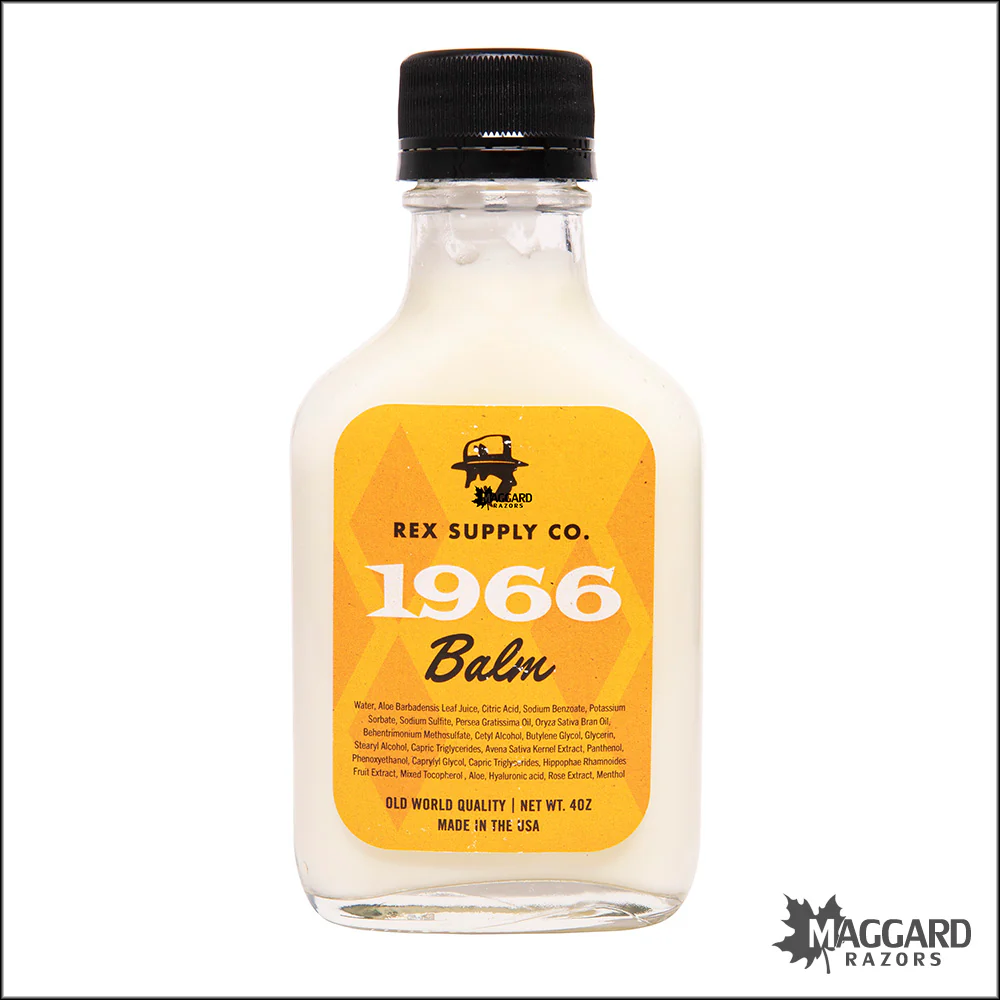 Rex Supply Co. 1966 Old World Aftershave Balm, 4oz