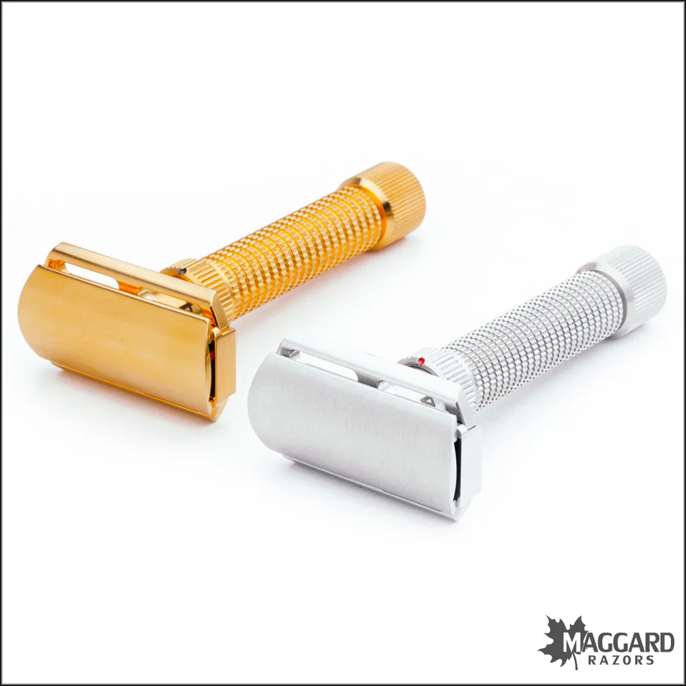 Rex Supply Co. Ambassador Adjustable Deluxe Gold DE Razor - Image 6