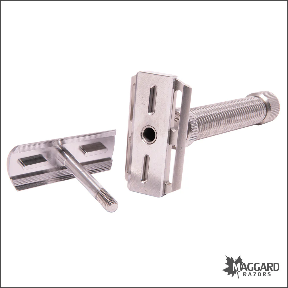 Rex Supply Co. Konsul XL Slant Adjustable Stainless Steel DE Razor - Image 4