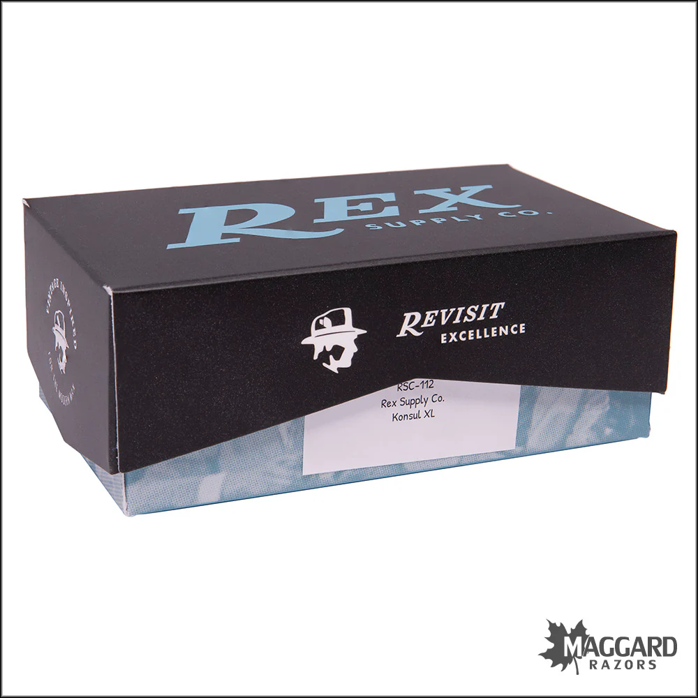 Rex Supply Co. Konsul XL Slant Adjustable Stainless Steel DE Razor - Image 5