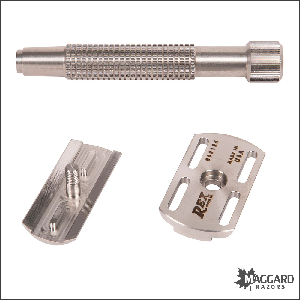 Rex Supply Co. The Envoy XL Stainless Steel Closed Comb DE Safety Razor - Image 4