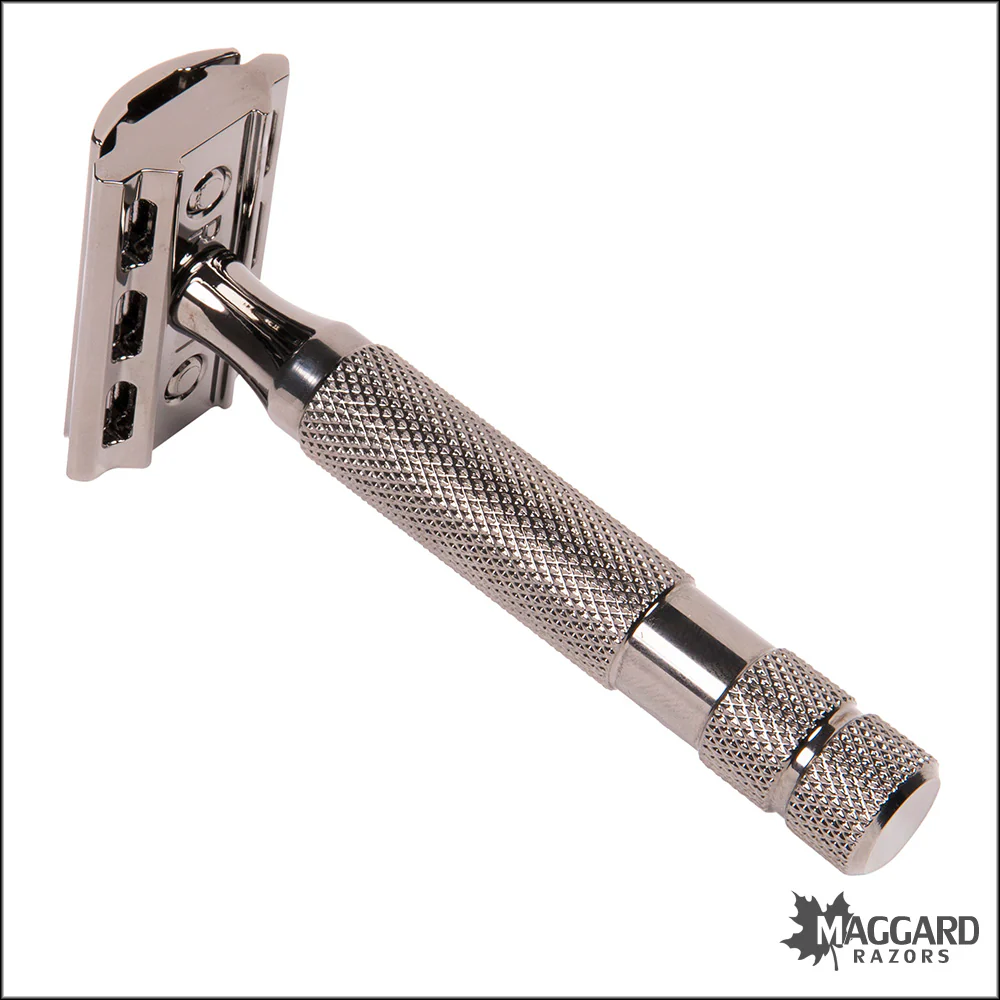 Rockwell Razors 2C Gun Metal Gray Adjustable DE Safety Razor - Image 4