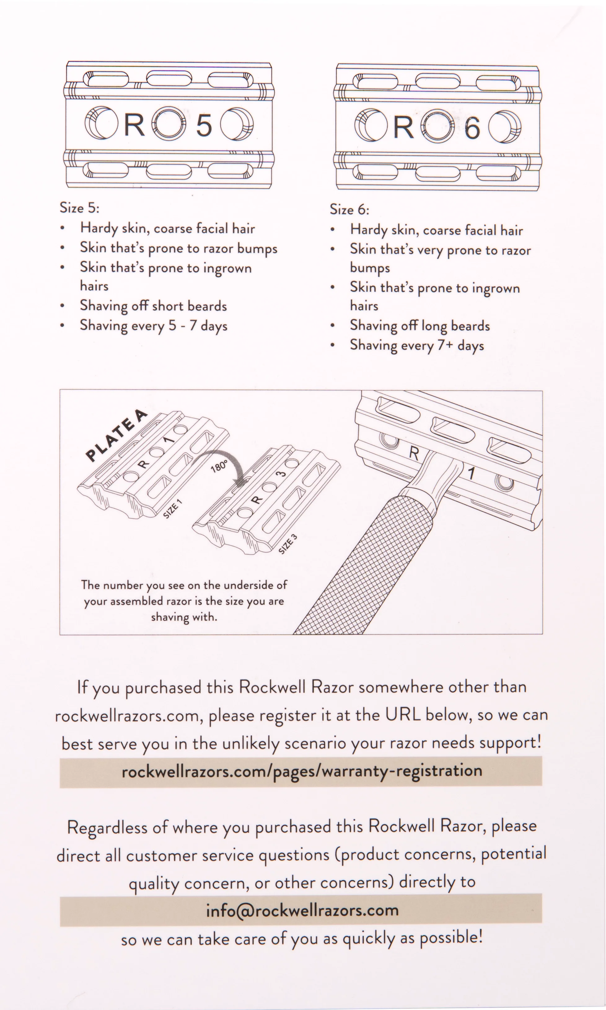 Rockwell Razors 6C White Chrome Adjustable DE Safety Razor - Image 6