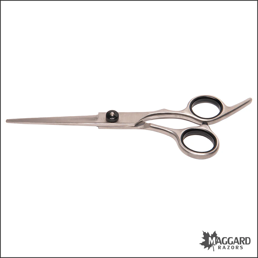 Rockwell Razors Stainless Steel Hair & Beard Scissors with Leather Case - Image 3