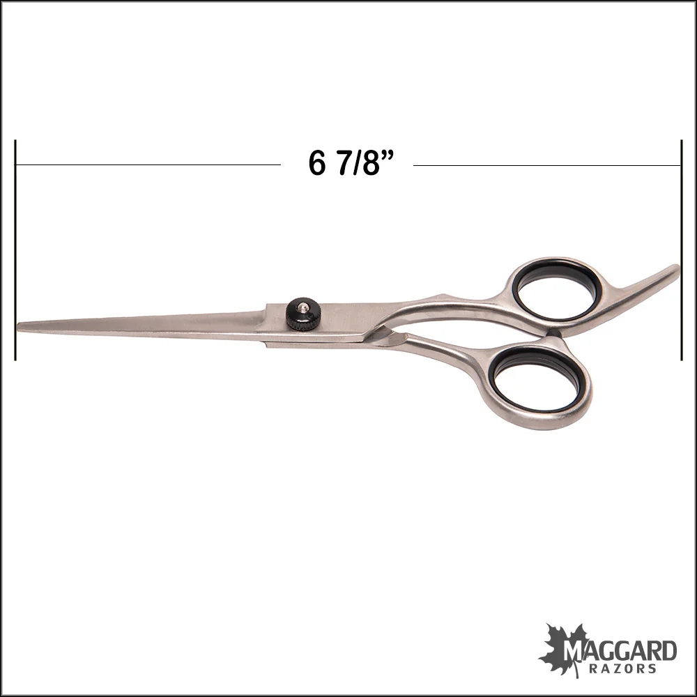 Rockwell Razors Stainless Steel Hair & Beard Scissors with Leather Case - Image 4