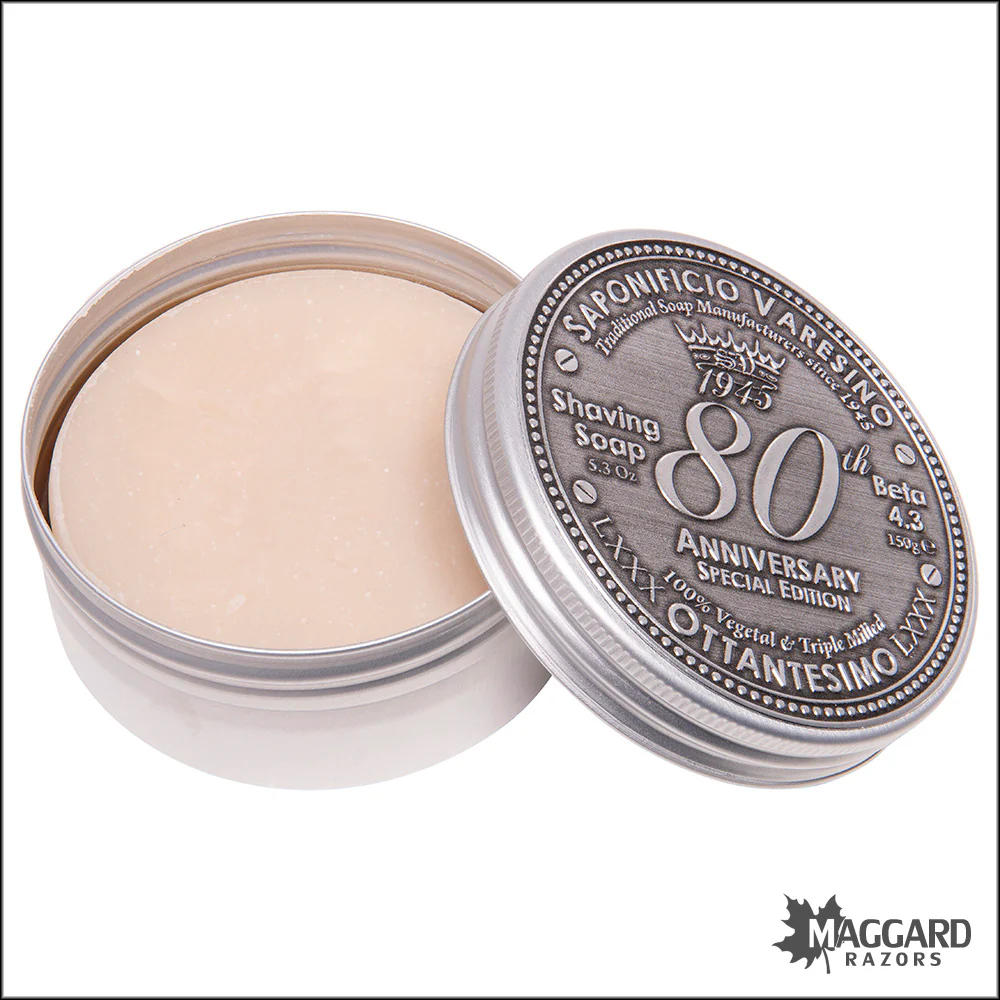 Saponificio Varesino 80th Anniversary Special Edition Shaving Soap, 150g - Beta 4.3 - Image 2