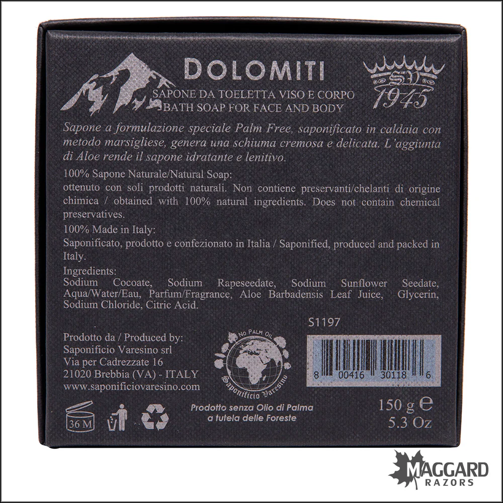 Saponificio Varesino Dolomiti Bath Soap, 150g - Image 2