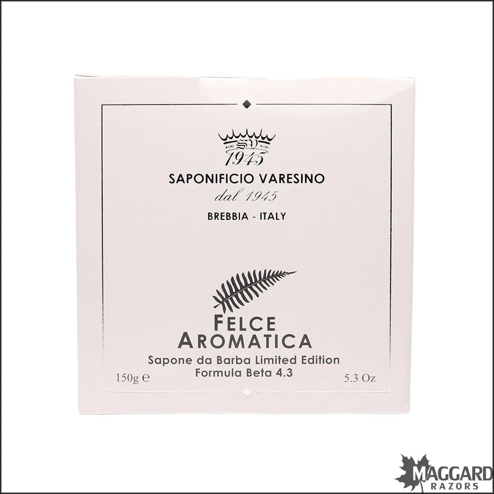 Saponificio Varesino Felce Aromatica Shaving Soap, 150g - Special Edition - Beta 4.3 - Image 3
